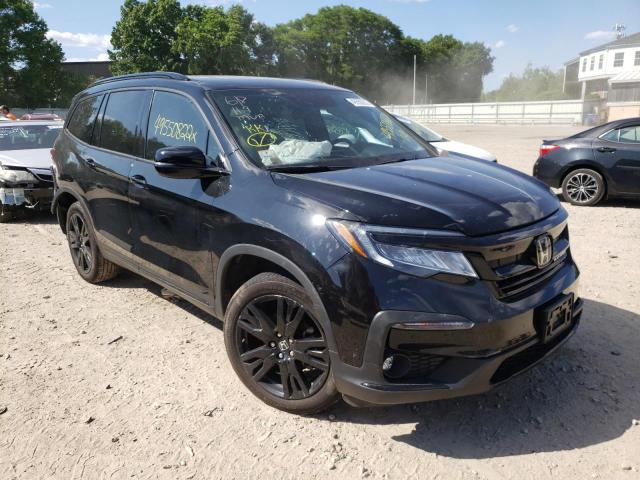 Photo 1 from auction – 2020 HONDA PILOT BLAC with VIN 5FNYF6H76LB054320
