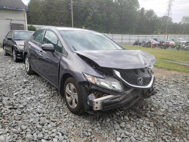 HONDA CIVIC LX 2014 with VIN 2HGFB2F5XEH541371 - Photo from auction