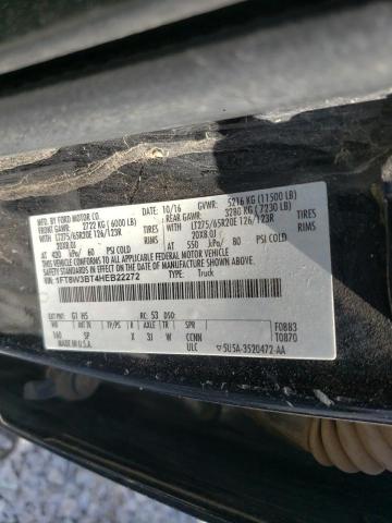 Photo 10 from auction – 2017 FORD F350 SUPER with VIN 1FT8W3BT4HEB22272