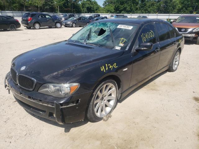 Photo 2 from auction – 2006 BMW 750 LI with VIN WBAHN83516DT59169