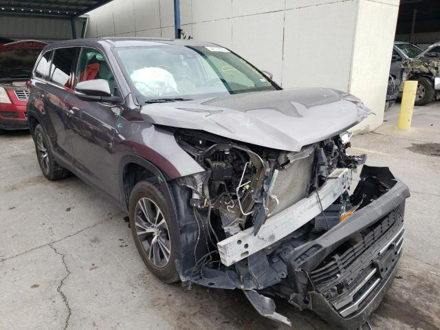 TOYOTA HIGHLANDER 2019 with VIN 5TDZARFH8KS042163 - Photo from auction