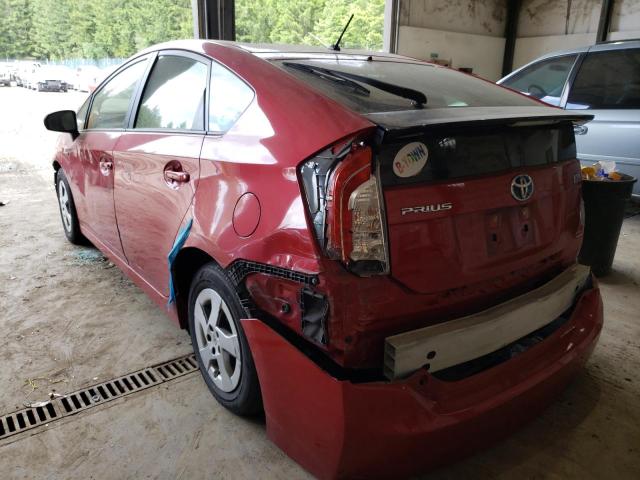 Фото 3 с аукциона – 2013 TOYOTA PRIUS с VIN JTDKN3DU1D0346749