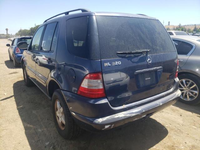 Photo 3 from auction – 2000 MERCEDES-BENZ ML 320 with VIN 4JGAB54E6YA193094