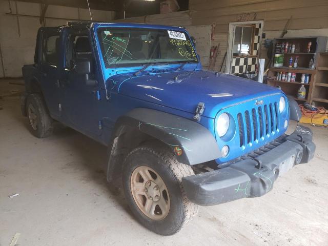 Photo 1 from auction – 2015 JEEP WRANGLER U with VIN 1C4BJWKG6FL679511