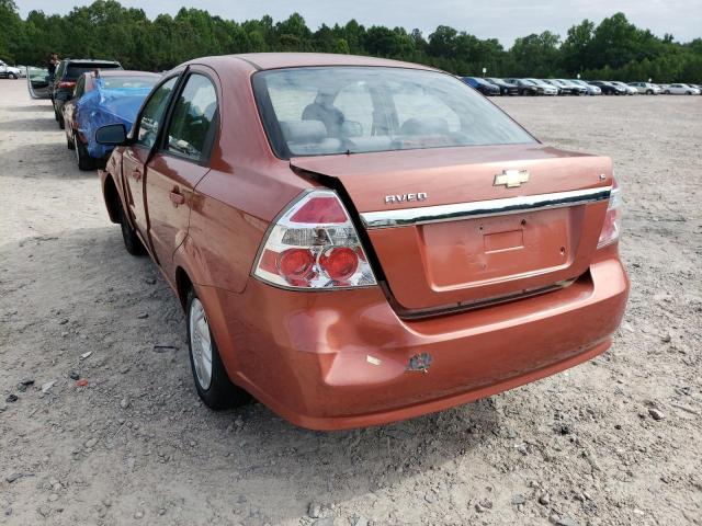 Photo 3 from auction – 2008 CHEVROLET AVEO BASE with VIN KL1TD56608B114386