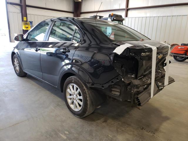 Photo 3 from auction – 2018 CHEVROLET SONIC LT with VIN 1G1JD5SH2J4101245