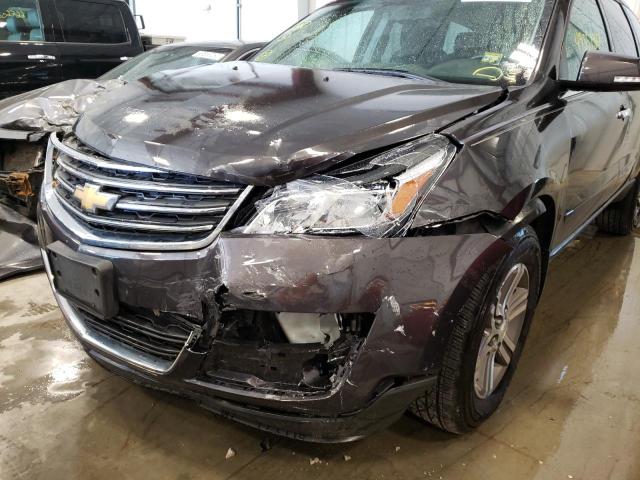 Photo 9 from auction – 2015 CHEVROLET TRAVERSE L with VIN 1GNKRGKD2FJ384591