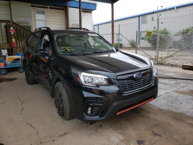 SUBARU FORESTER S 2019 with VIN JF2SKAPC7KH515060 - Photo from auction