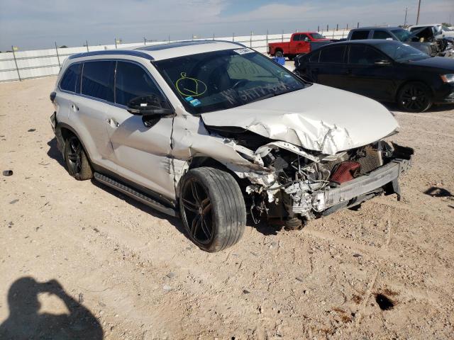 TOYOTA HIGHLANDER 2019 with VIN 5TDKZRFHXKS553612 - Photo from auction