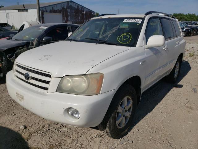 Photo 2 from auction – 2002 TOYOTA HIGHLANDER with VIN JTEHF21A020079396