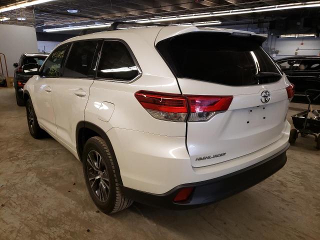 Photo 3 from auction – 2018 TOYOTA HIGHLANDER with VIN 5TDZARFH8JS041187