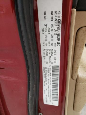 Photo 10 from auction – 2014 JEEP GRAND CHER with VIN 1C4RJFBG2EC101306
