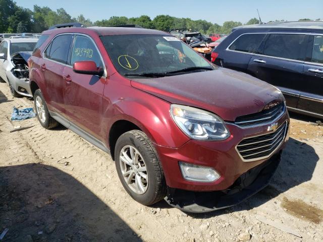 CHEVROLET EQUINOX LT 2016 with VIN 2GNALCEK6G1176483 - Photo from auction