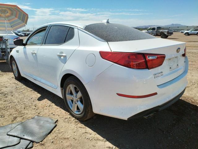 Photo 3 from auction – 2015 KIA OPTIMA LX with VIN KNAGM4A77F5560029
