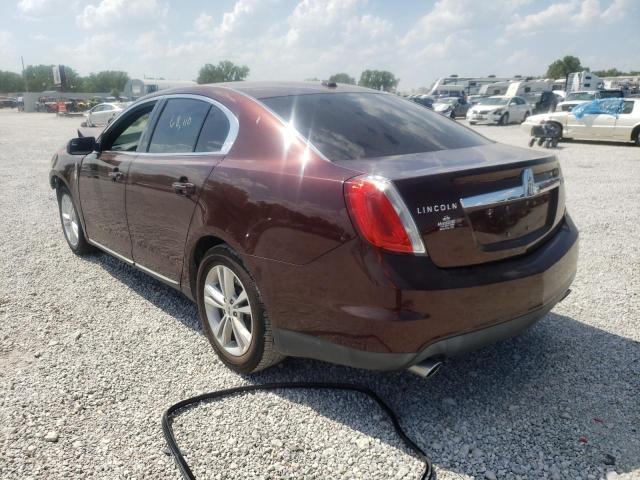 Photo 3 from auction – 2012 LINCOLN MKS with VIN 1LNHL9DR2CG806324