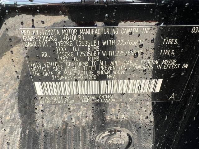 Photo 10 from auction – 2015 TOYOTA RAV4 XLE with VIN 2T3RFREV3FW311280