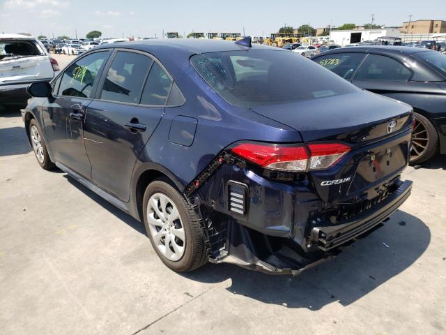 Photo 3 from auction – 2021 TOYOTA COROLLA LE with VIN 5YFEPMAE7MP257767