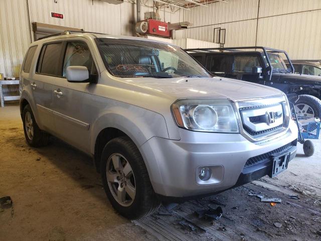 HONDA PILOT EXL 2011 with VIN 5FNYF4H5XBB047467 - Photo from auction