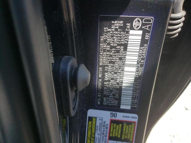 Photo 10 from auction – 2016 TOYOTA COROLLA L with VIN 2T1BURHE3GC540265