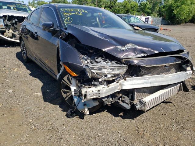 HONDA CIVIC EX 2018 with VIN JHMFC1F34JX022633 - Photo from auction