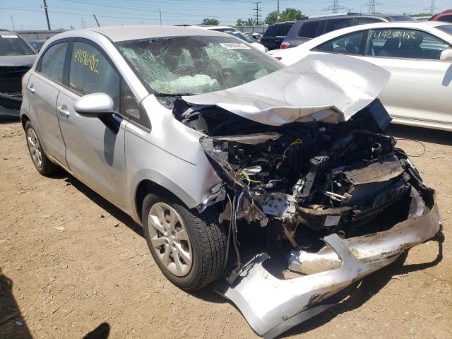 KIA RIO LX 2015 with VIN KNADM5A31F6450142 - Photo from auction