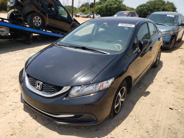 Photo 2 from auction – 2015 HONDA CIVIC SE with VIN 2HGFB2F75FH549641