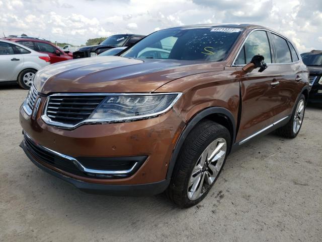 Photo 2 from auction – 2016 LINCOLN MKX BLACK with VIN 2LMPJ9JP0GBL44853