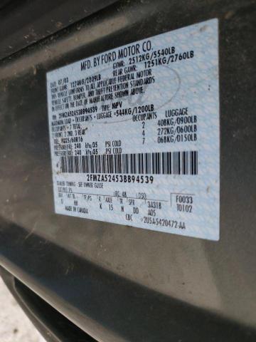 Photo 10 from auction – 2003 FORD WINDSTAR S with VIN 2FMZA52453BB94539