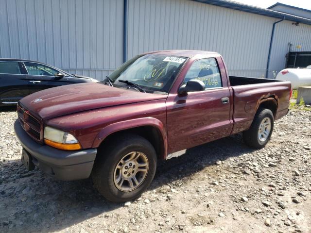 Foto 2 de la subasta – 2003 DODGE DAKOTA SXT con VIN 1D7FL16X43S133497