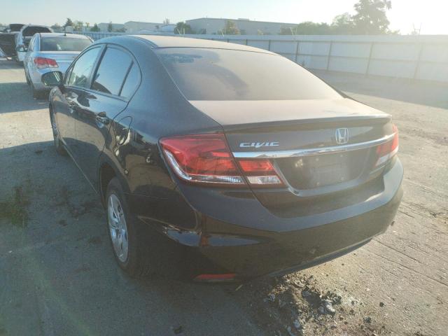 Photo 3 from auction – 2014 HONDA CIVIC LX with VIN 19XFB2F51EE268136