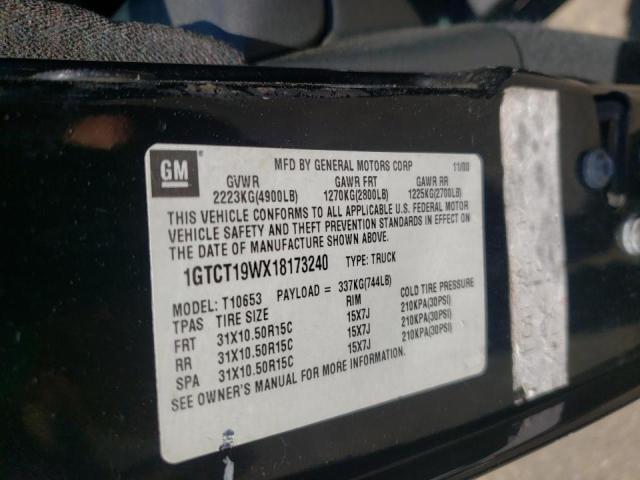 Photo 10 from auction – 2001 GMC SONOMA with VIN 1GTCT19WX18173240