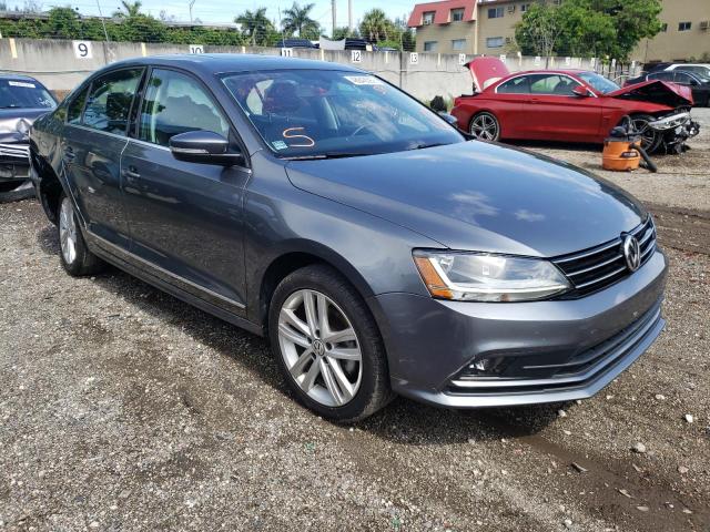 VOLKSWAGEN JETTA SEL 2017 with VIN 3VWL17AJ8HM399093 - Photo from auction