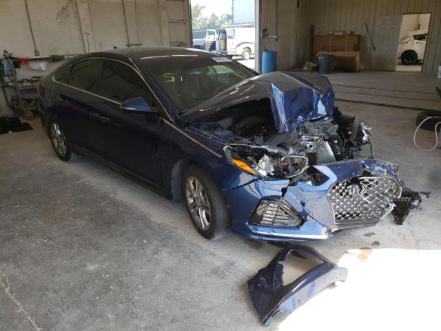 HYUNDAI SONATA LIM 2019 with VIN 5NPE34AF8KH810232 - Photo from auction