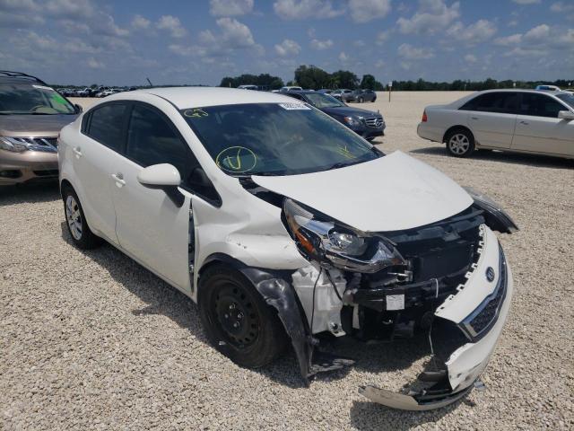 KIA RIO EX 2015 with VIN KNADN4A39F6422080 - Photo from auction