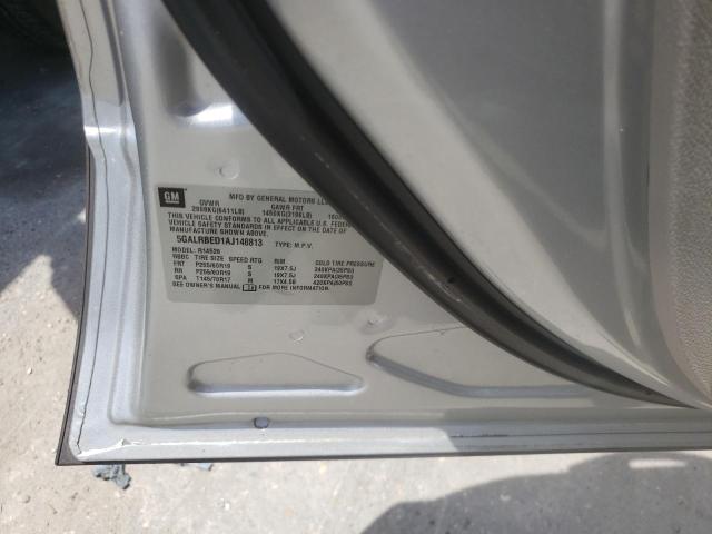 Photo 10 from auction – 2010 BUICK ENCLAVE CX with VIN 5GALRBED1AJ148813