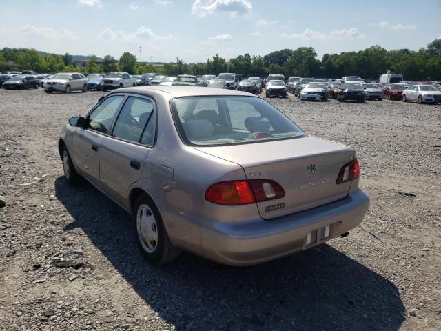 Photo 3 from auction – 2000 TOYOTA COROLLA VE with VIN 2T1BR12E0YC329943