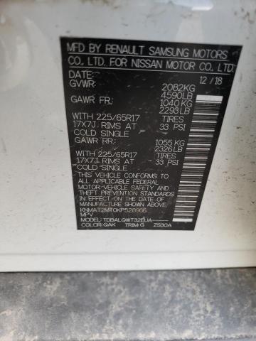 Photo 10 from auction – 2019 NISSAN ROGUE S with VIN KNMAT2MT0KP528966