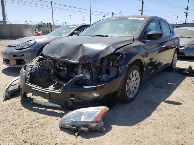 Photo 2 from auction – 2014 NISSAN SENTRA S with VIN 3N1AB7AP2EY243540