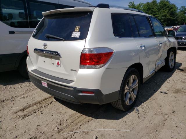 Photo 4 from auction – 2012 TOYOTA HIGHLANDER with VIN 5TDDK3EHXCS120532