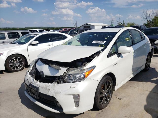 Photo 2 from auction – 2015 TOYOTA PRIUS with VIN JTDKN3DU1F1943414