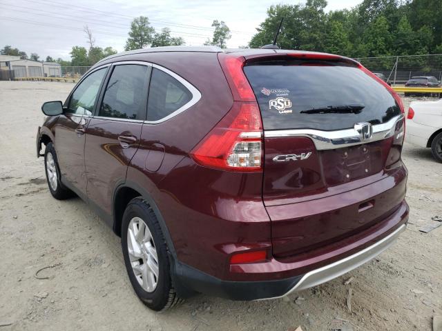Photo 3 from auction – 2016 HONDA CR-V EXL with VIN 2HKRM4H75GH642764