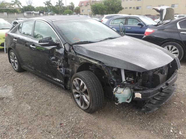 KIA OPTIMA SX 2015 with VIN 5XXGR4A78FG352922 - Photo from auction