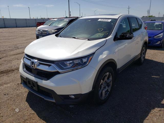 Photo 2 from auction – 2017 HONDA CR-V EXL with VIN 2HKRW2H80HH612905