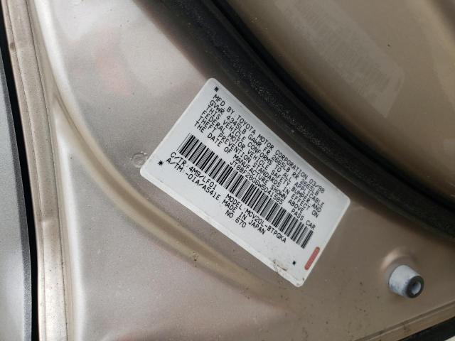 Photo 10 from auction – 1998 LEXUS ES 300 with VIN JT8BF28G6W5041585