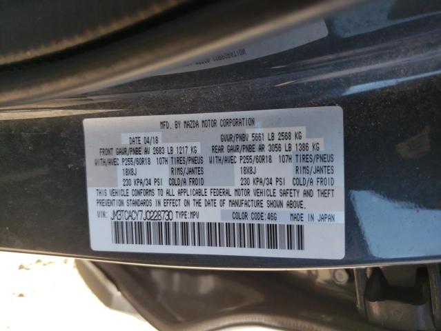 Photo 10 from auction – 2018 MAZDA CX-9 TOURI with VIN JM3TCACY7J0228730
