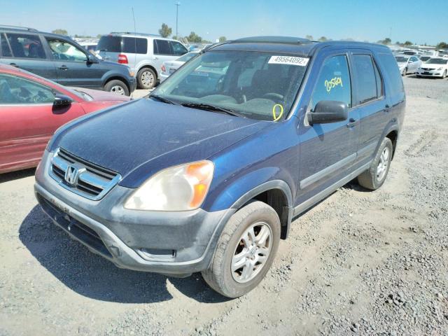 Photo 2 from auction – 2003 HONDA CR-V EX with VIN JHLRD78823C036647
