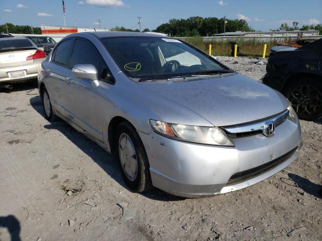 Photo 1 from auction – 2007 HONDA CIVIC HYBR with VIN JHMFA36267S031526