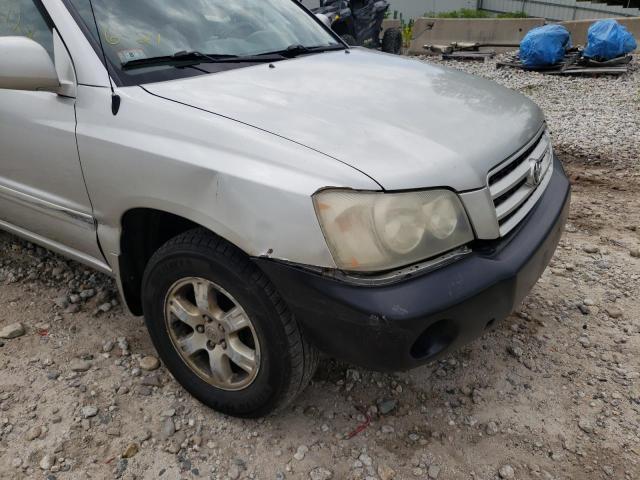 Photo 9 from auction – 2002 TOYOTA HIGHLANDER with VIN JTEHF21A520055112