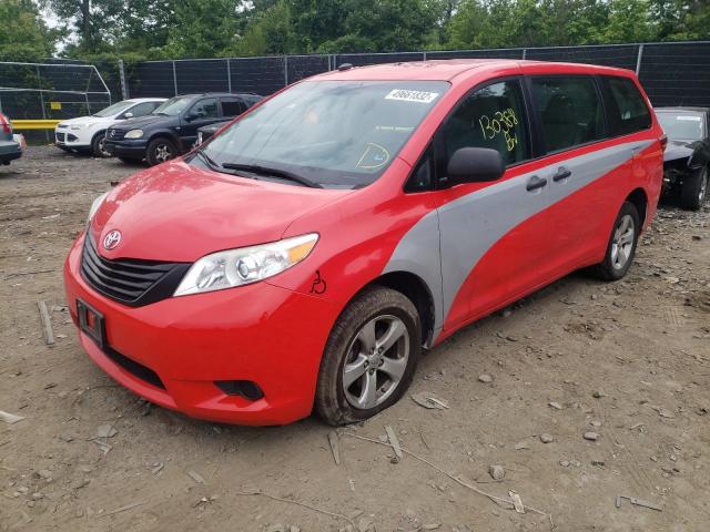 Photo 2 from auction – 2016 TOYOTA SIENNA with VIN 5TDZK3DC7GS723049