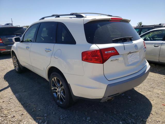 Photo 3 from auction – 2009 ACURA MDX TECHNO with VIN 2HNYD28429H523534